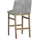 Halden 40.5 inch Bravo Metal Barstool